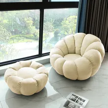  Luxury Bedroom Designer Living Room Sofas Nordic Household Furniture Study Leisure Sofa Creative Apartment Balcony Single Sofa H 