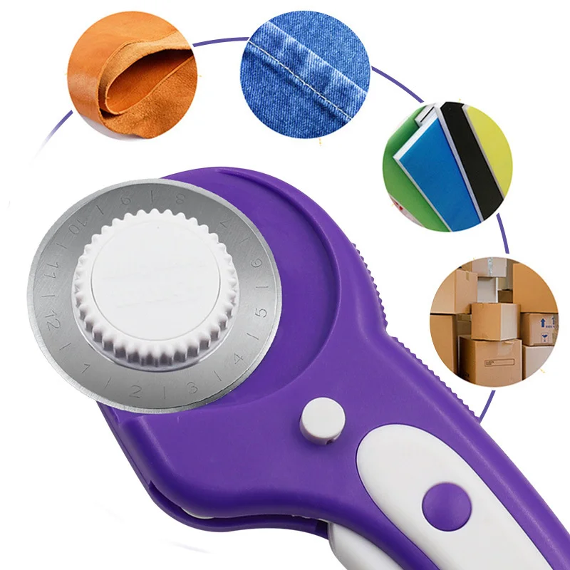 50pcs 45mm Cutting Roller Knife Patchwork Roller Knife Rotary Circular Leather Cutting Cloth Cloth