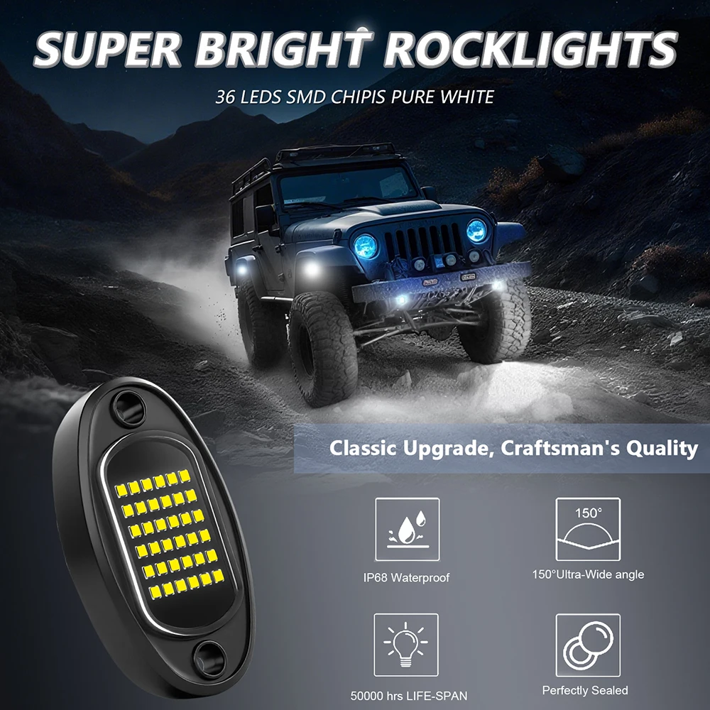 LED Rock Light Kit 5