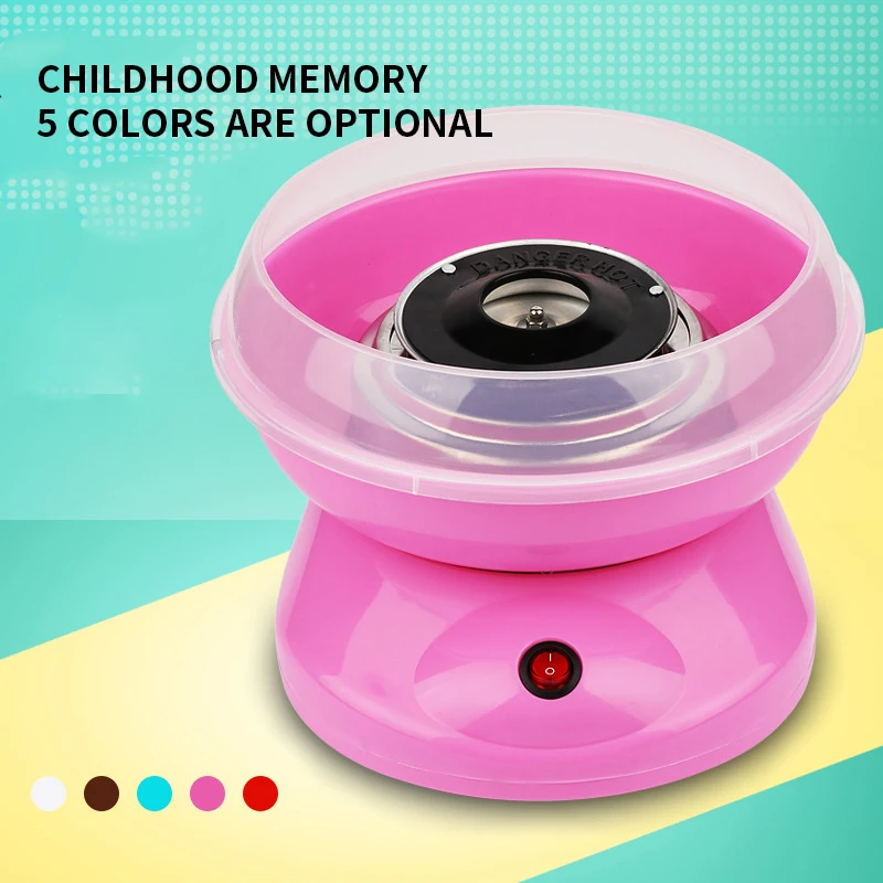 MINI Spun Sugar Electric DIY Sweet Cotton Candy Maker Portable Marshmallow Sugar Fairy Floss Spun Machine EU US Plug 110V/220V 2