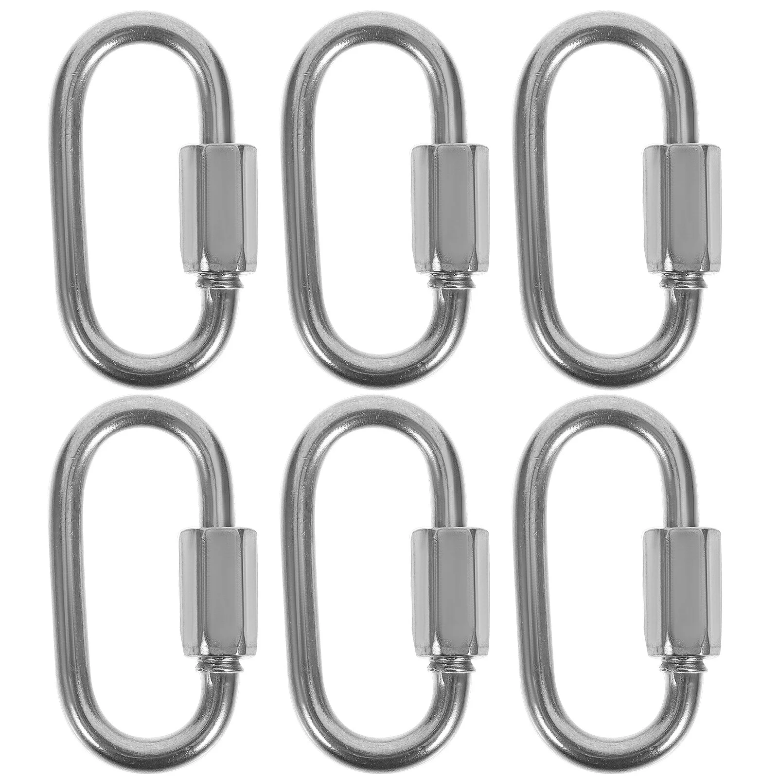

6 шт., металлические Звенья из нержавеющей стали