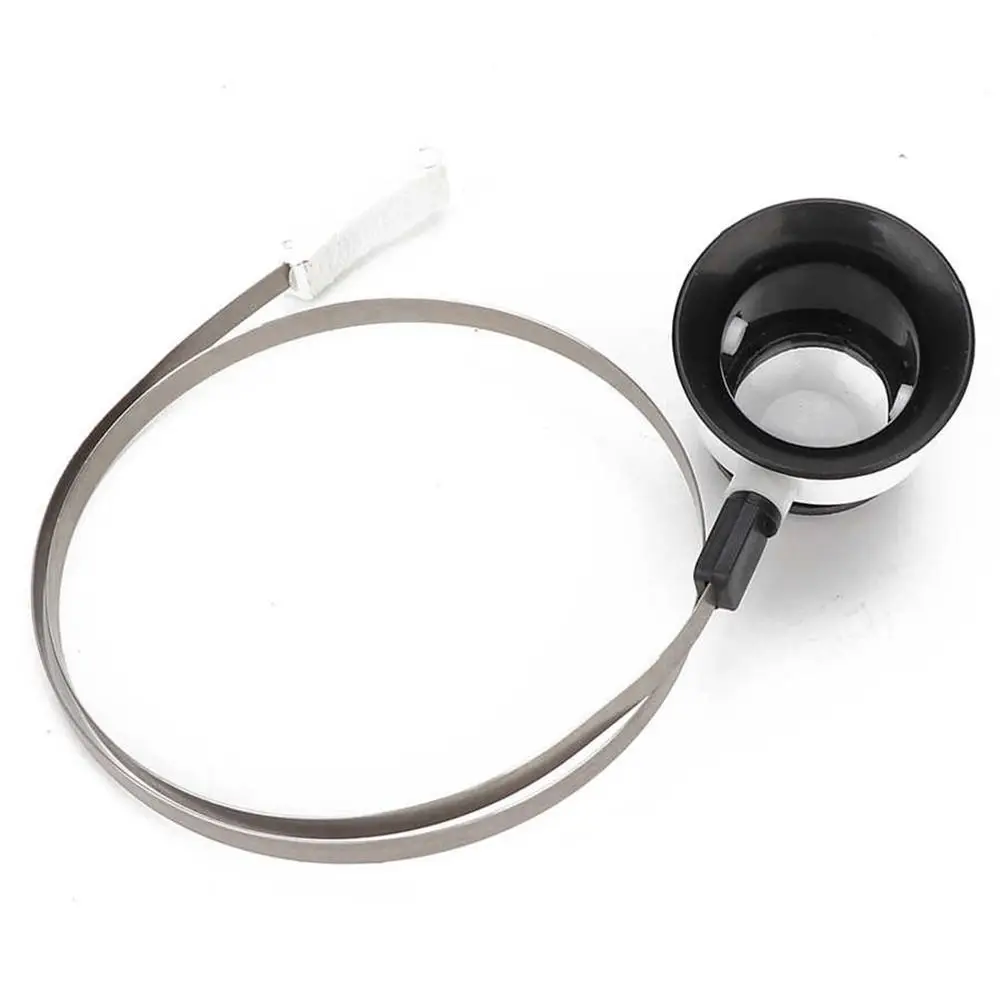 Headband Magnifier Watch Repair Tool Head Wearing Magnifier Head-mounted Watch Repair Magnifier 5X Monocular Eye Loop 3.6*3.6*3.2cm For Watchmakers Professional Tool