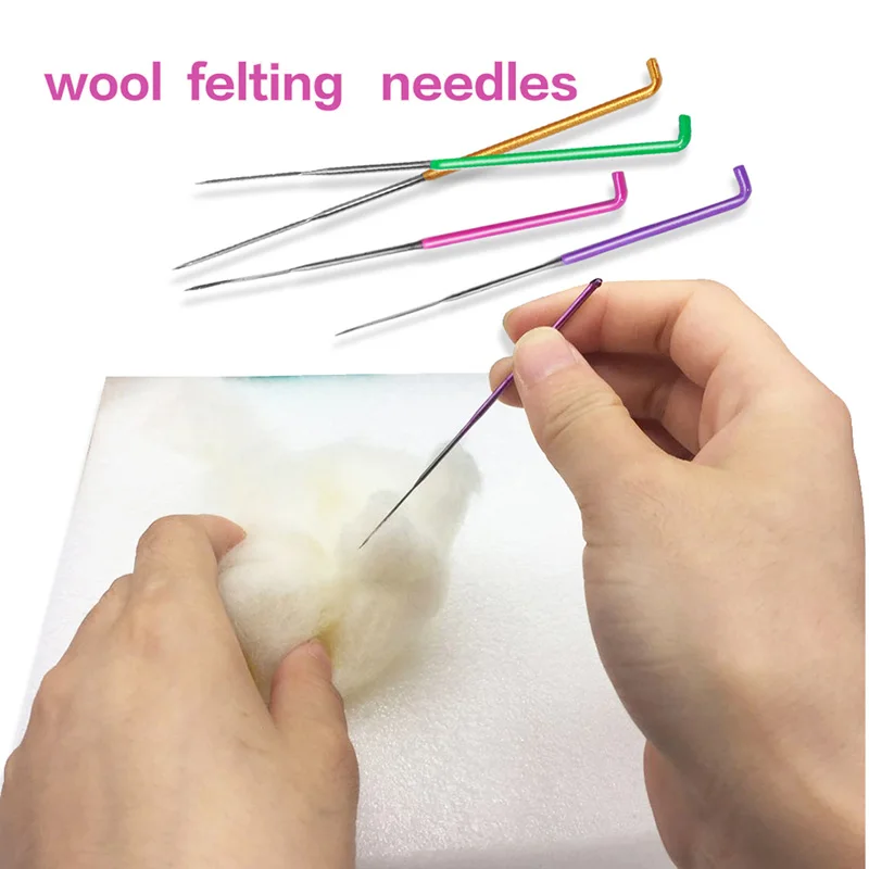 Needle Felting Kit 50pcs Needle For Felt Wool
