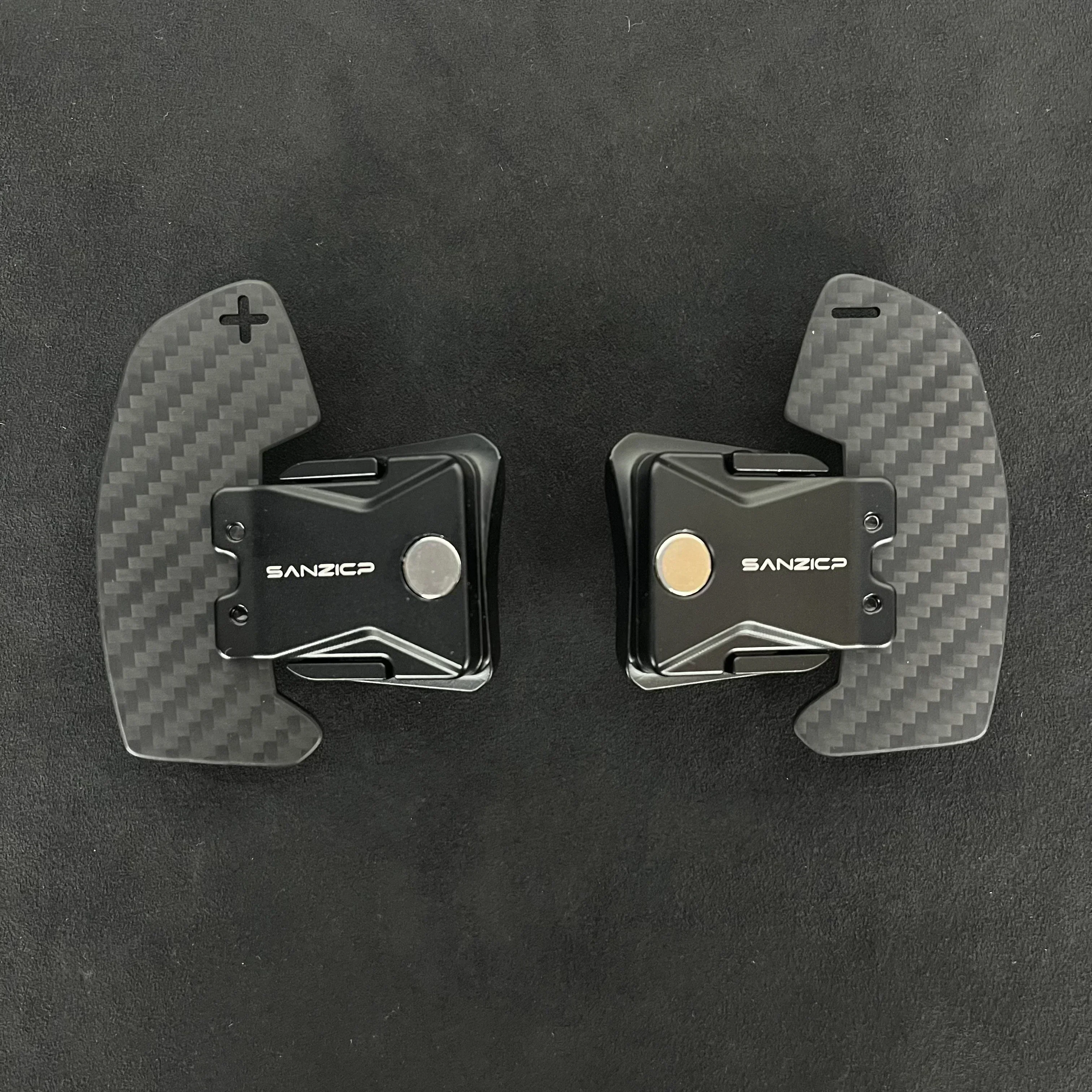 Fit for original unmodified Audi R8 Steering Wheel Shift Paddle Magnetic Carbon Fiber Paddle Shifter Extensions