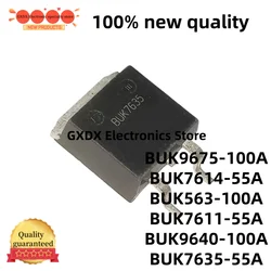 Pack of 10 - 20 High - Performance TO - 263 Transistors - 20pcs (BUK9675 - 100A)