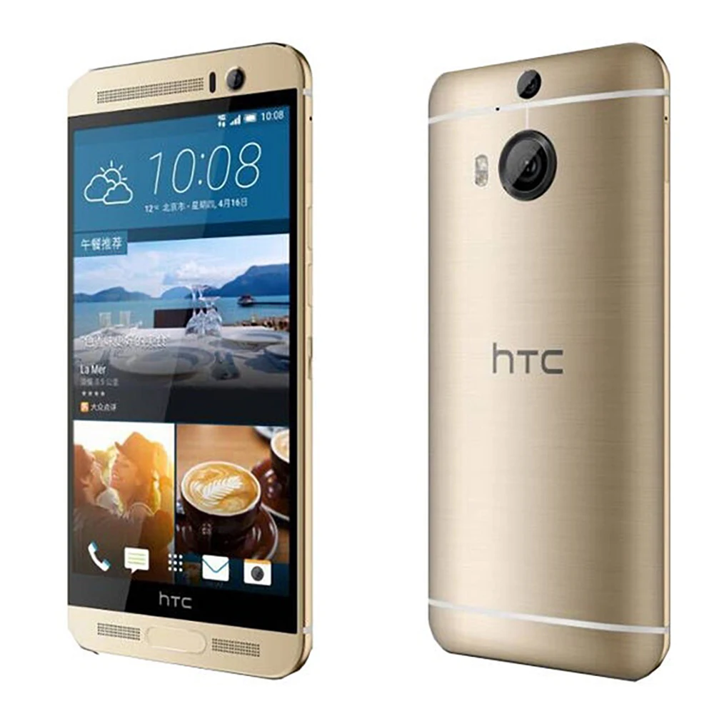 HTC One M9 + Восстановленный разблокированный M9 Plus 32 Гб 2 Гб ОЗУ 4G LTE  четырехъядерный задняя камера 20 МП 5,0 