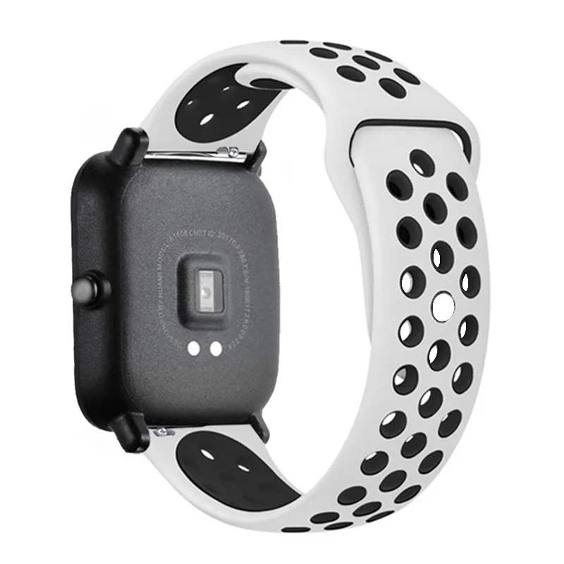 Breathable Silicone Sport Band - 22mm Strap Replacement
