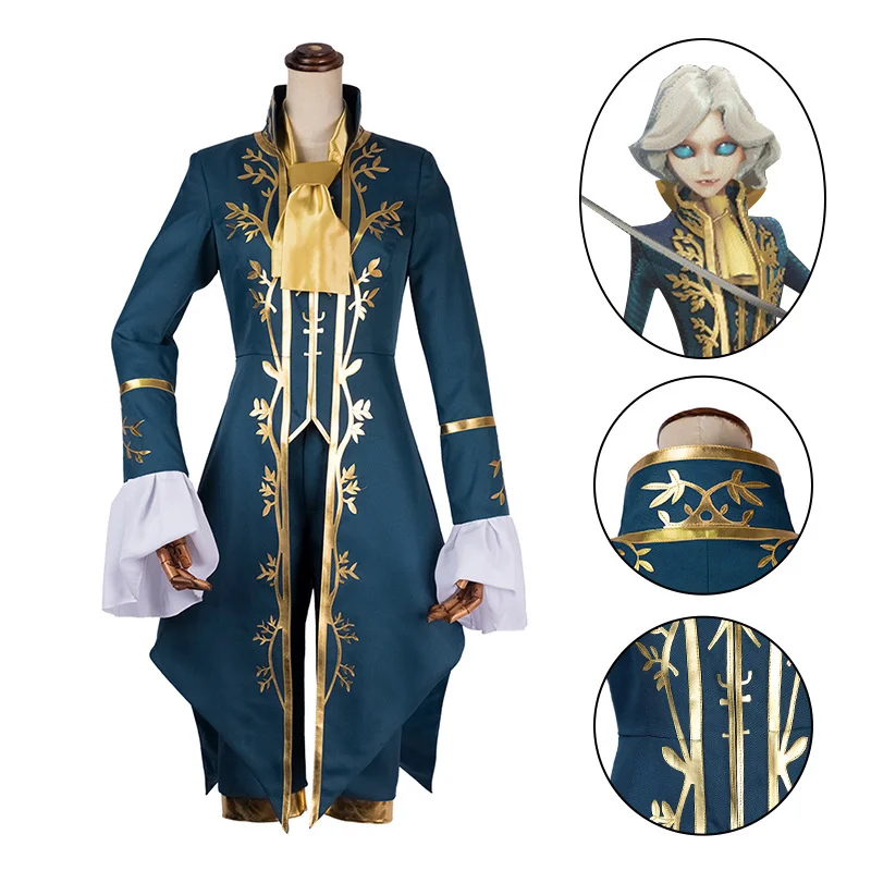 

Game Identity V Cosplay Costume Joseph Desaulniers Costume Role Play Cosplay Photographer Cosplay Stage Singer Tuxedo Jackets