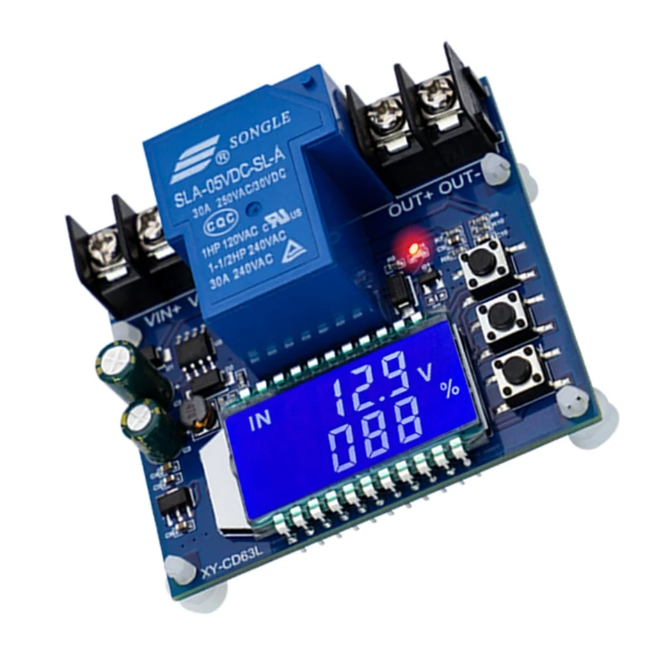 Low Voltage Disconnect Module with LCD Display