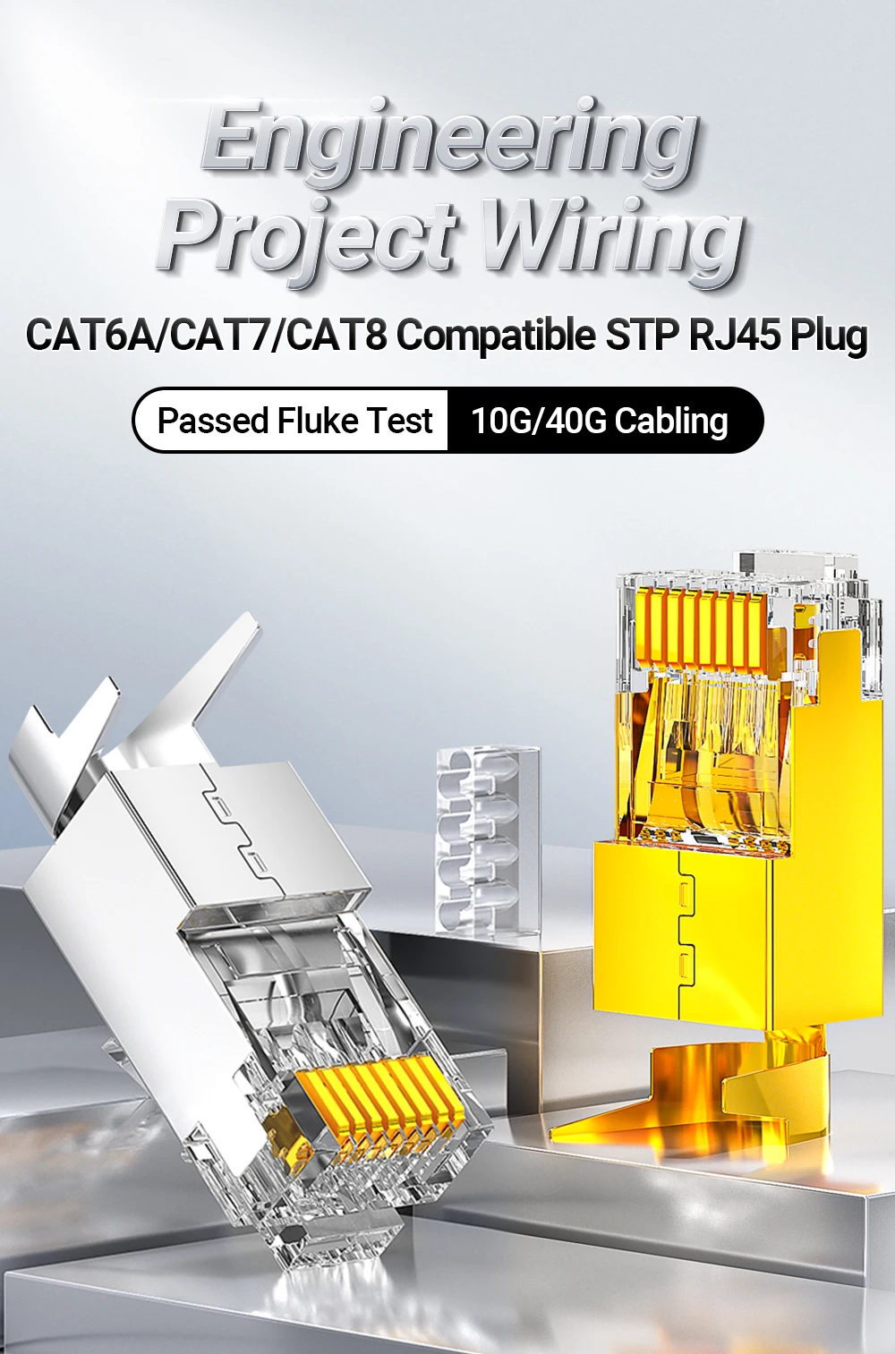 da tomada cat6a rj 45 ethernet para