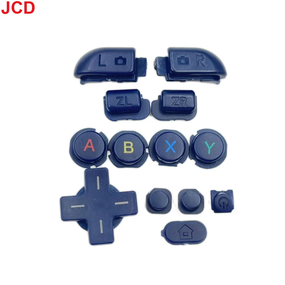 JCD 1set Repair Part ABXY Button LR ZL ZR HOME Button For New 3DS XL LL NEW 3DS LL/XL Cosone Replacement Parts