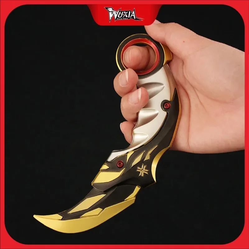 16Cm Valorarma Champions 2021 Karambit Per Melee Reaver Knife Lega Metallo Samurai Sword Game Giocattoli Regalo Periferici Per Ragazzi