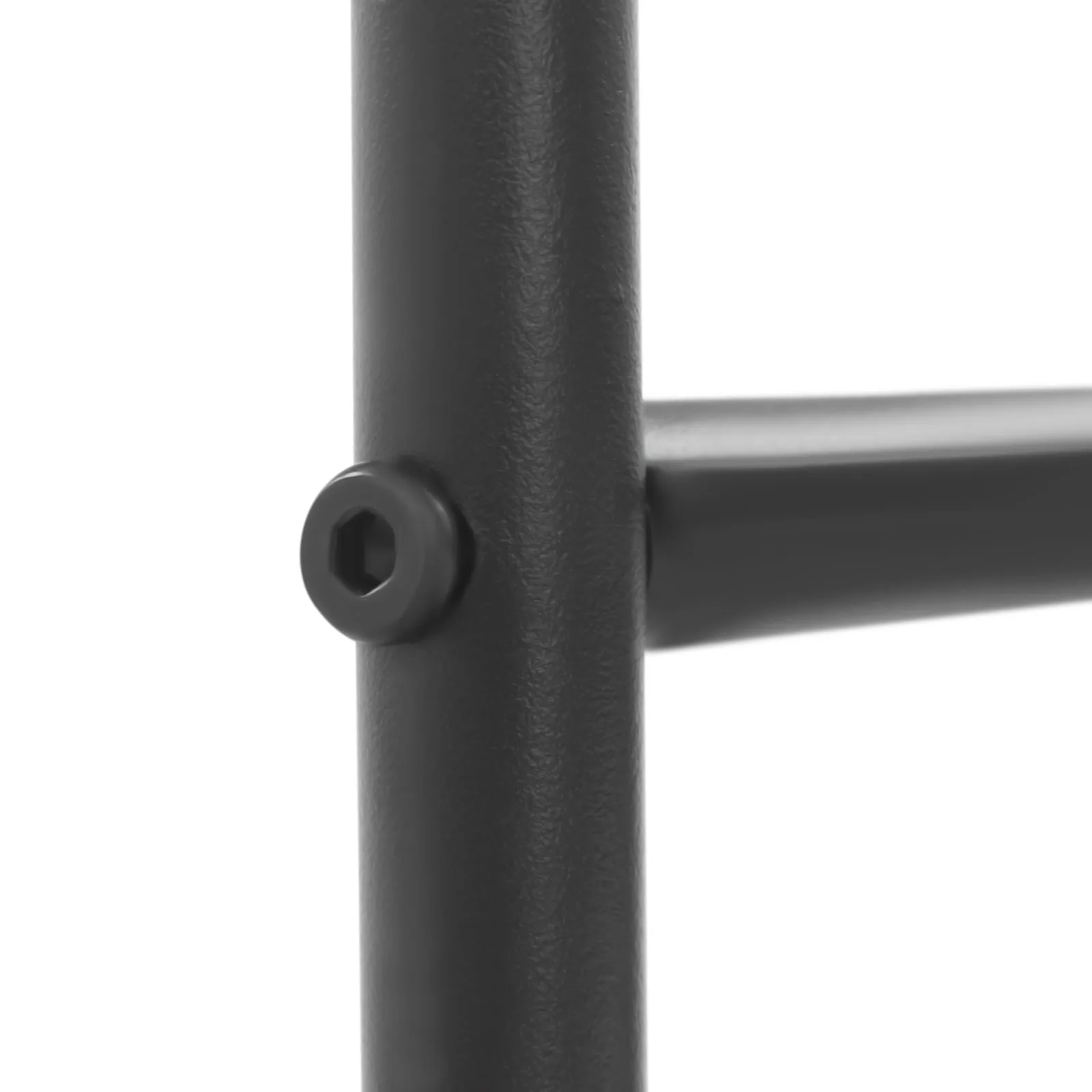 Schwarzes 55 x 28 x 133 cm großes, fünfschichtiges Blumenregal aus Schmiedeeisen, multifunktionales Aufbewahrungsregal für Wohnzimmer und Küche – Detail 19