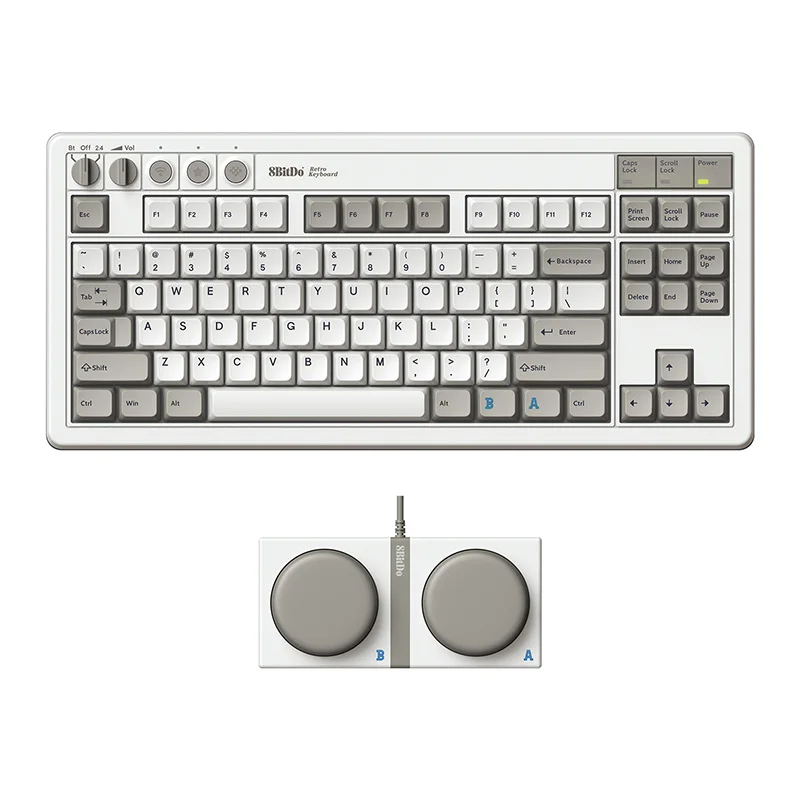 8bitdo メカニカルキーボード(N版) Amazon.co.jp: 8Bitdo メカニカルキーボード、Bluetooth/2.4 G