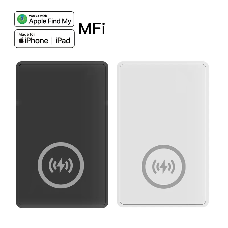 Smart Airtag Card Smart Anti-lost Device Wireless Charging FindMy Locator Suitable for Apple Search App