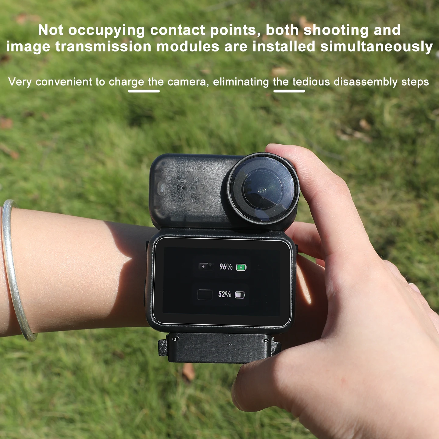 Support bracelet pour DJI Osmo Action Nano - Clip poignet