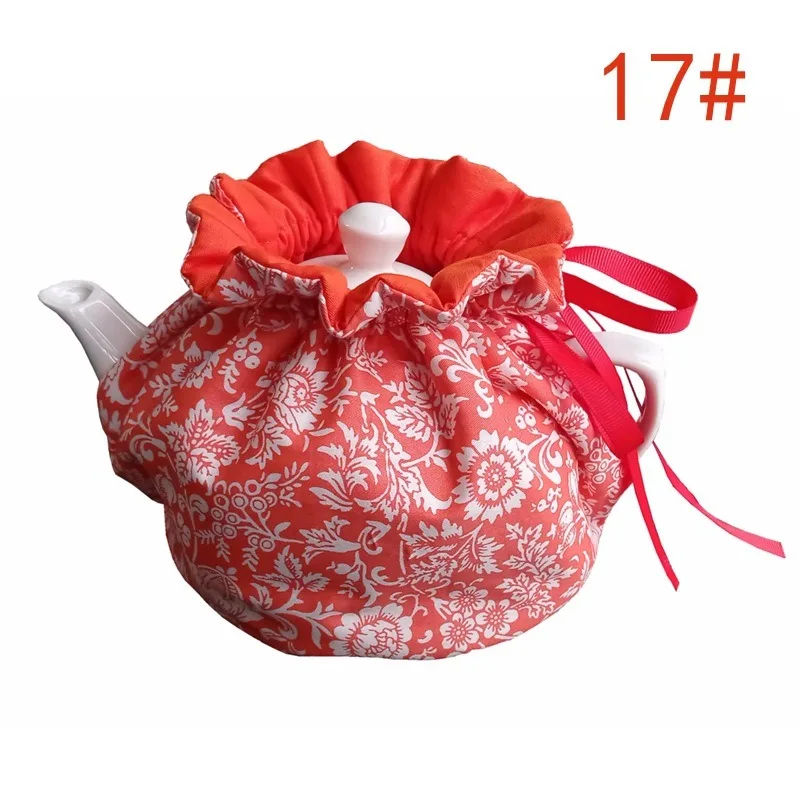 Vintage Floral Teapots Dust Cover Tea Cosy Kettle Cover Insulation And Keep Warm For Home