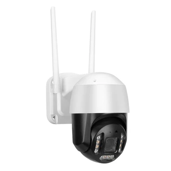 Telecamera IP PTZ WiFi POE 8MP P2P Xmeye Icsee con Zoom Ottico 8X 2.7-12.5mm, Riconoscimento Facciale 4K, Tracciamento Automatico Umano, Telecamera Intelligente