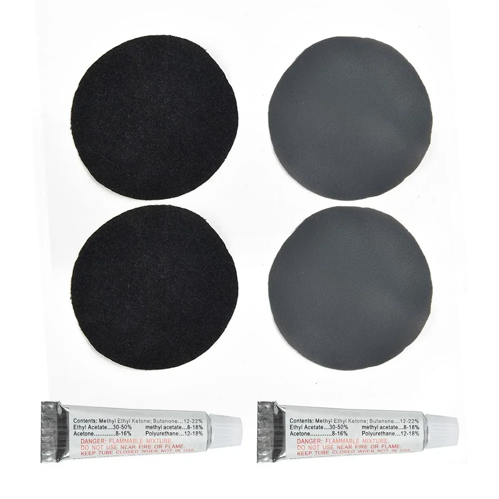 PVC Repair Kit 2 Sets Of Self-Inflating Mat Patches & Glue For Air Mattresses Inflatable Boats Sofas & Beds Strong Adhesive