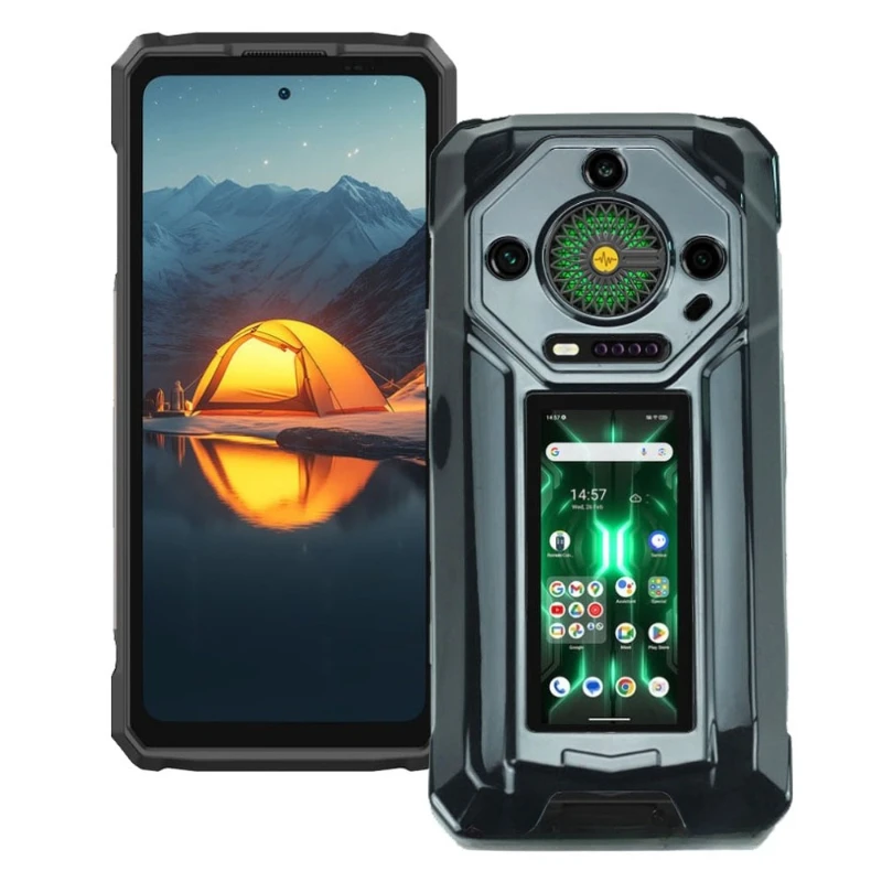 Ulefone Armor 33 Pro Silicone Soft TPU Protective Phone Case - Black Transparent Cover