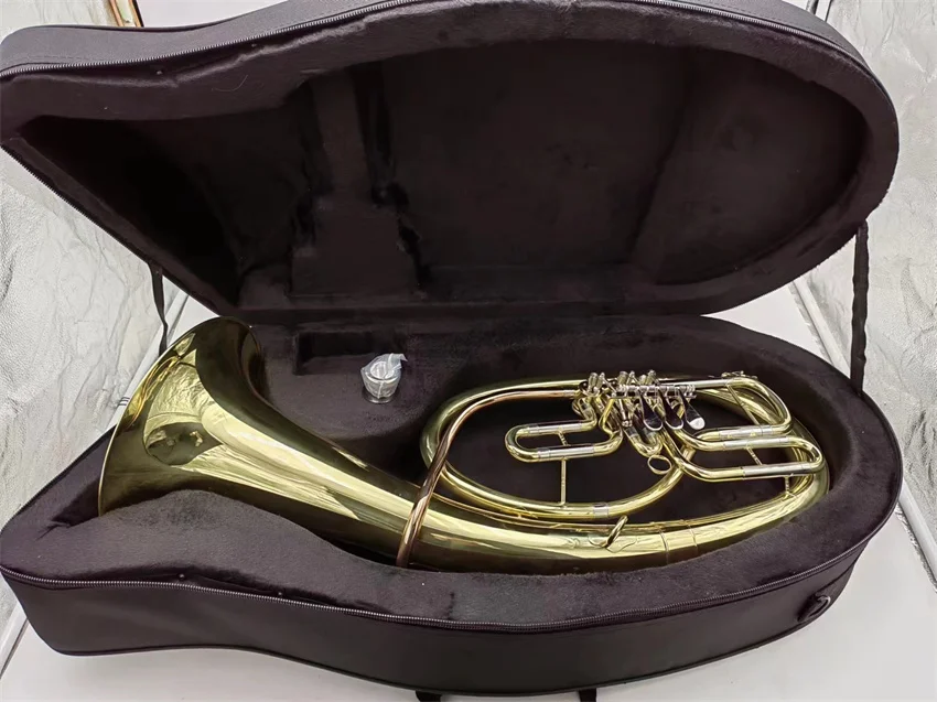 Professional Tenor Horn B-Flat Three Flat Keys Euphonium Beautiful Gold high-quality tone jazz instrument trumpet