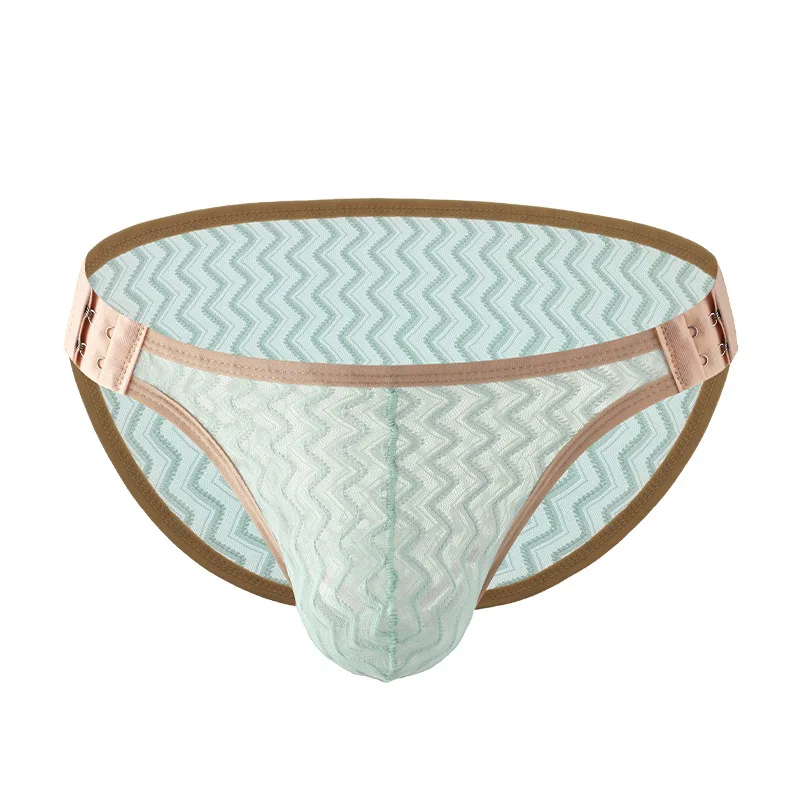 Sexy Men Adjustable Underwear Comfort Pouch Panties Briefs Soft  Low Waist G-String Thong Enhance Peni Bulge Pouch Underpants