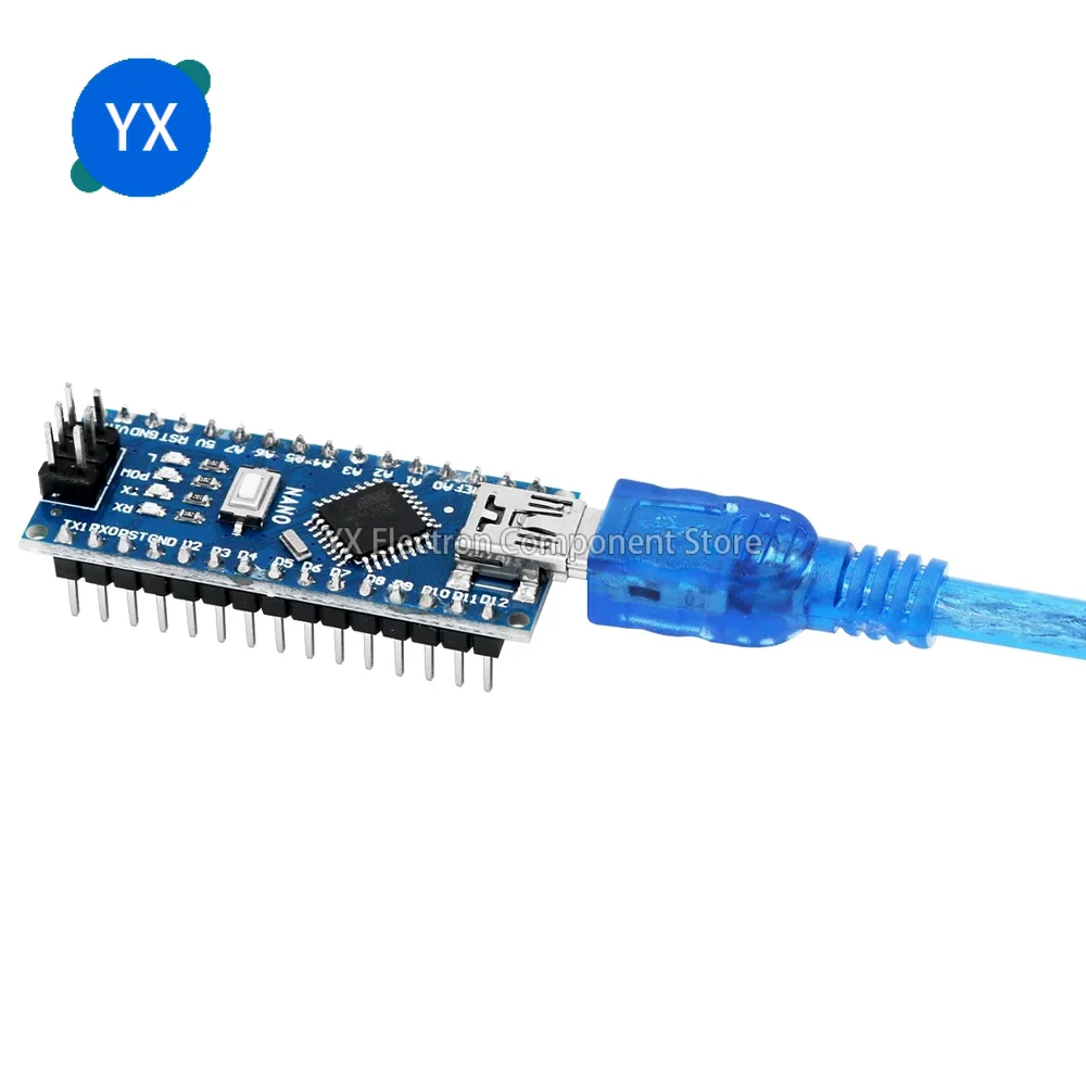 모터 드라이버 선풍기 모듈, USB 케이블 포함, Nano V3.0 USB to TTL 개발 보드, L9110, 10 개, 2 개