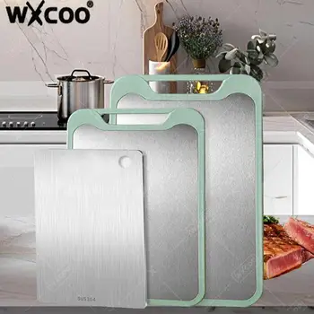 Double-Sided Steel Cutting Board 1