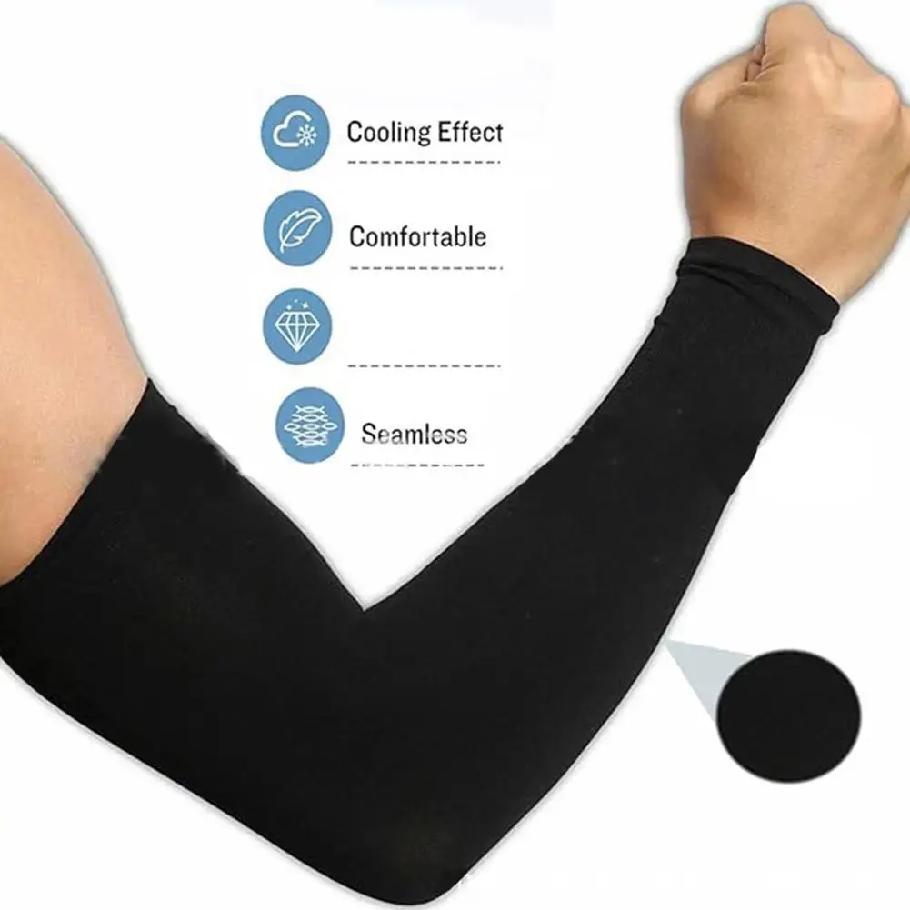 Unisex Breathable UV Protection Sun Sleeves - Cooling Arm Covers