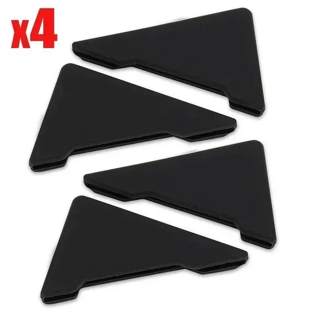 Universal Transparent Silicone Car Door Corner Protectors - Anti-Collision and Anti-Scratch Edge Covers (2/4 Pack)