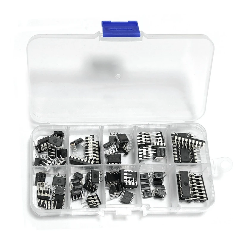 

85PCS 10 Specifications IC NE555 LM324 Integrated Circuit Chip Kit