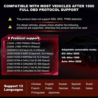 Professional Obd2 Scanner, Operated Via Usb, Provides Real-Time Diagnostic Data for Monitoring a Wide Range of Vehicle Engine Lights, No Battery Required. - Image 4