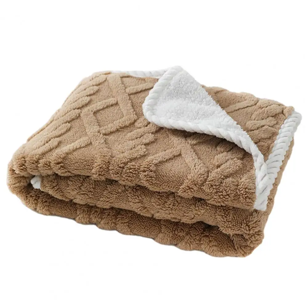 Pet Blanket Waterproof Pet Plush Blanket for Dogs Cats Thick Warm Machine Washable Bed Throw Quilt for Pets 6