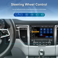 Podofo 7'' Carplay Android Auto Radio pour lecteur multimédia universel MP5 BT FM 2din Autoradio Head Unit SWC Systèmes intelligents de voiture Stéréo multimédia Mirrorlink Écran tactile HD Moniteur Radio MP5 pour voiture 5