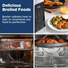GE 1.0 Cu Ft Microwave Oven with Air Fryer, Broiler & Convection - 1050W, Stainless Steel 4