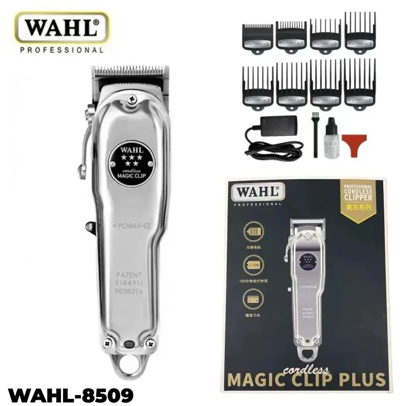 Wahl 5 Star Series Cordless Magic Clip Clipper Metal Edition 8509