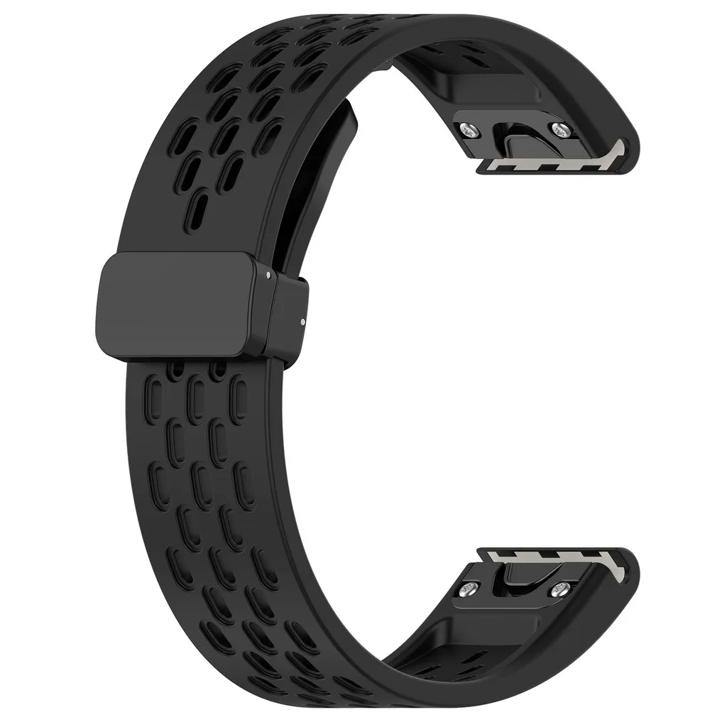 Magnetic Silicone Quick Release Sports Strap