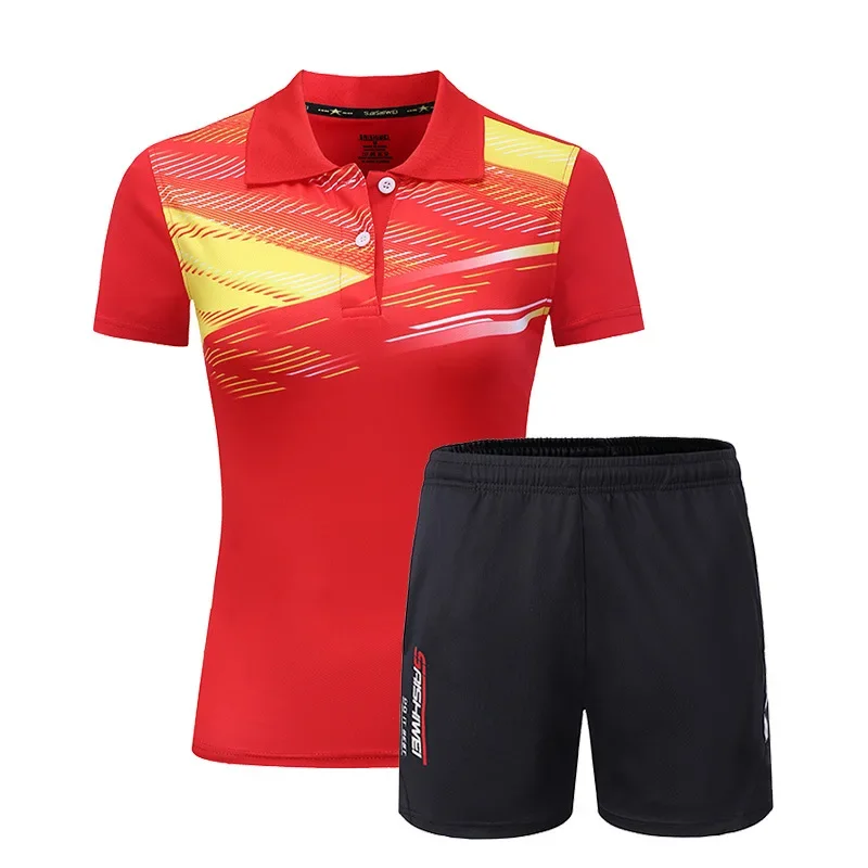 New Qucik dry Badminton sports shirt clothes Women/Men , table tennis clothes , Tennis suit ,Tennis jerseys, badminton wear sets