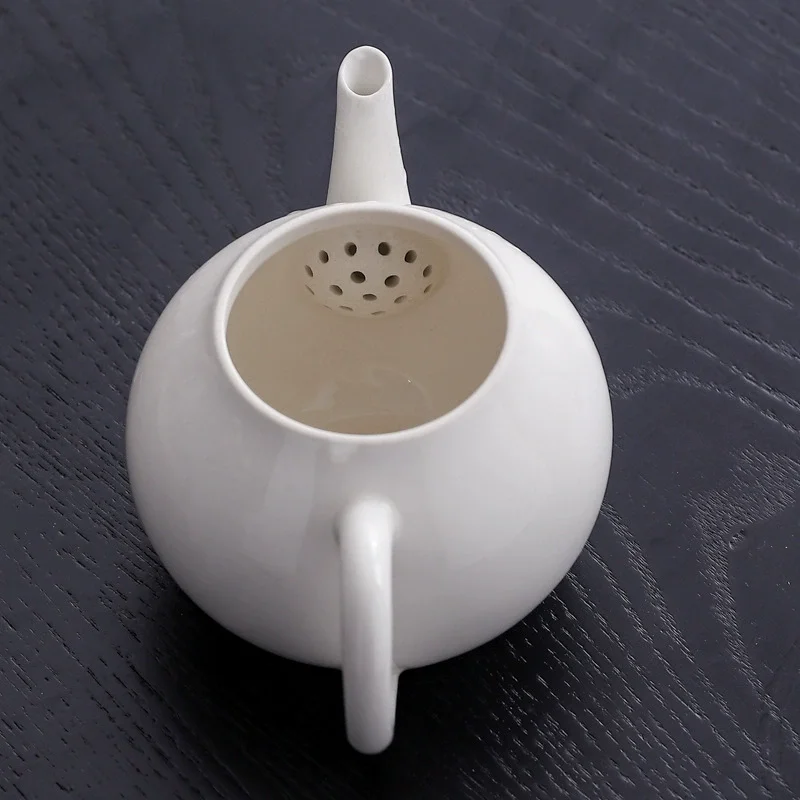 120ml Plant Ash Handmade Teapot Household Simple Filter Teapot Boutique Pot Tea Maker Kettle Cafes Accessories Ornaments 1pcs