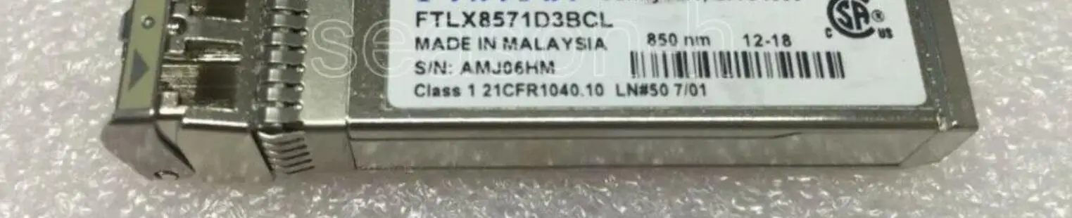 

FTLX8571D3BCL SFP + SR/SW 10 ГБ/сек. 850nm Multimode SFP + трансивер