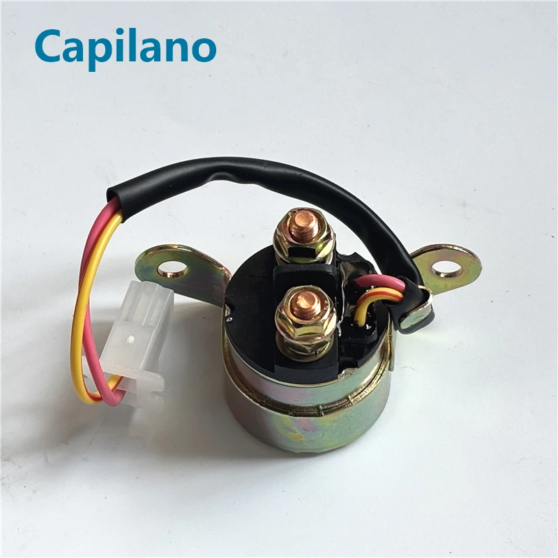 스즈키 GN125 BOULEVARD S50 DF200 DR200 SE GN250 GSX550 GR650 GS700 VX800 GXT200 GSX600 용 12V 오토바이 솔레노이드 스타터 릴레이