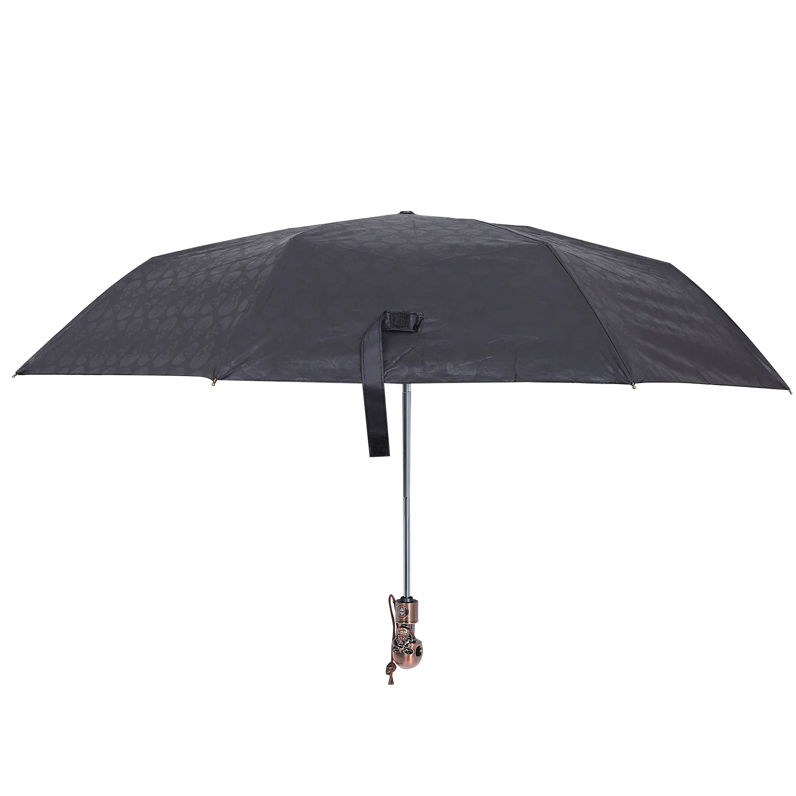 

Skull Umbrella Windproof Folding Parasol Rain Umbrellas and Water Resistant Anti-UV 3 Terminal Automatic