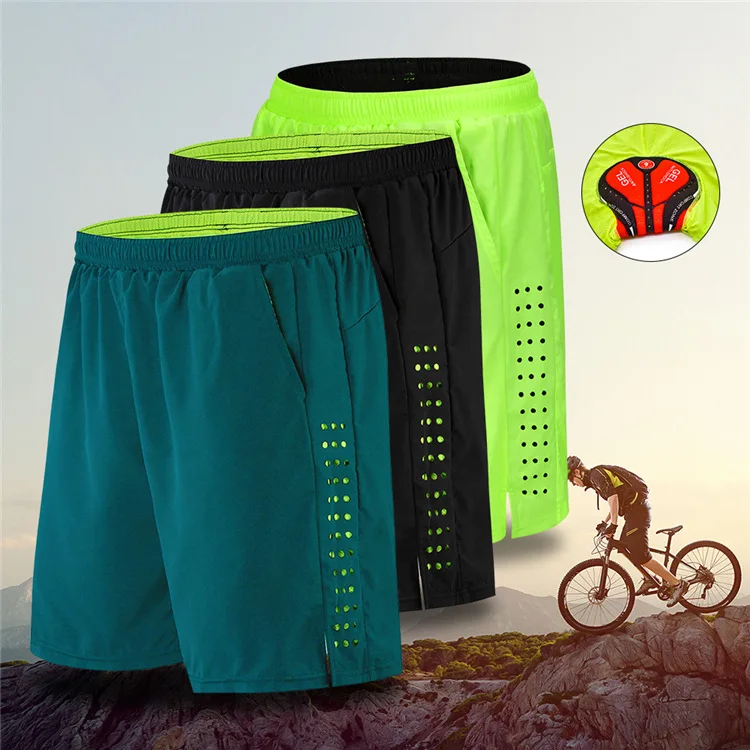 

WOSAWE Men's Cycling Shorts With Non-remove Underwear MTB Mountain Bike Ropa Breathable Loose Fit Bicycle Riding Short Trousers