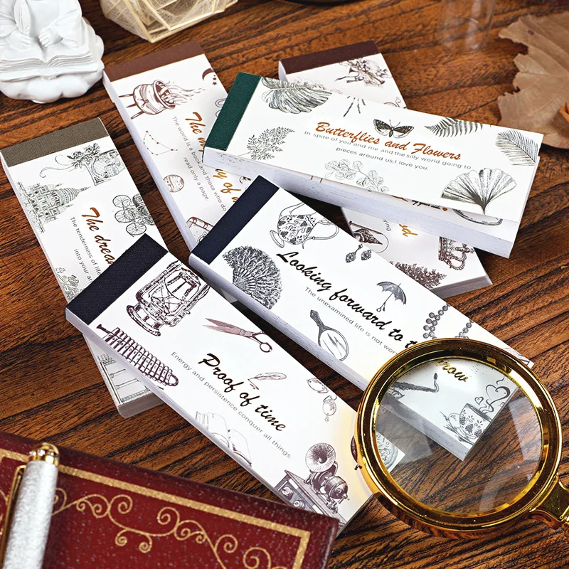 

6packs/LOT Whimsical diary series retro creative decoration DIY paper memo pad
