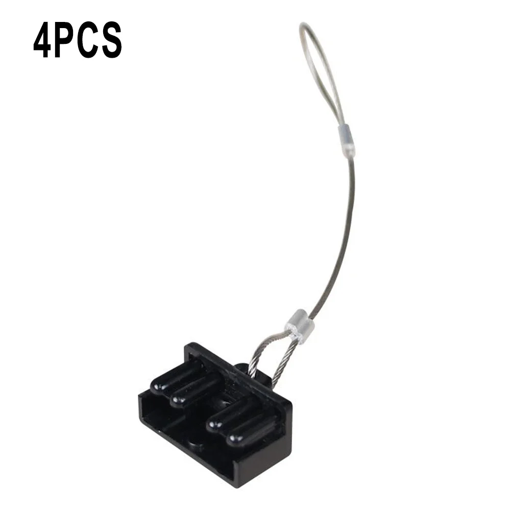 Black Double Anderson SB50 50-Amp Plug Surface Cover - 2-Year