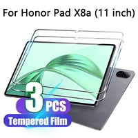 Tempered Glass Film for Honor Pad X8a 2024 (11 Inch) 9H Hardness HD Anti-fingerprint Premium Screen Protector Protective Film 1