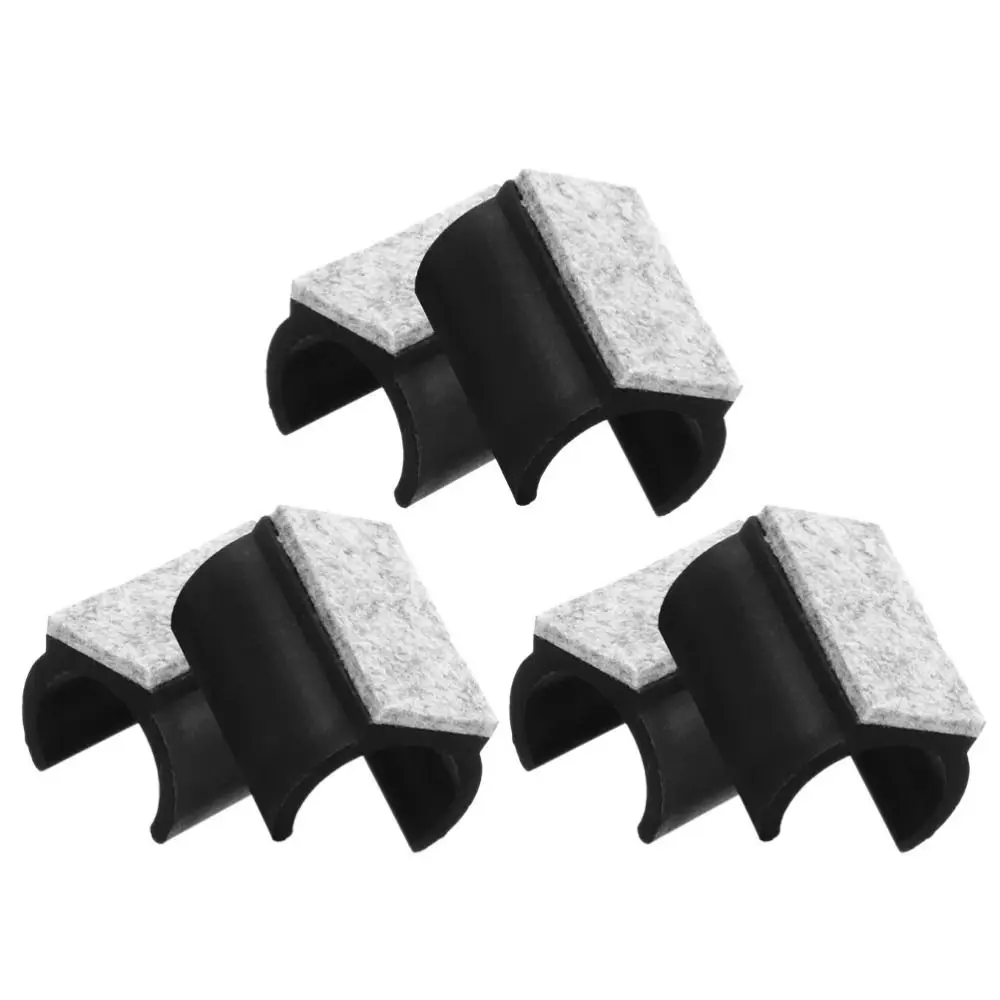 5pcs Durable Non Slip Furniture Pads U-shaped Noise Reduction Chair Leg Caps Felt Floor Protectors