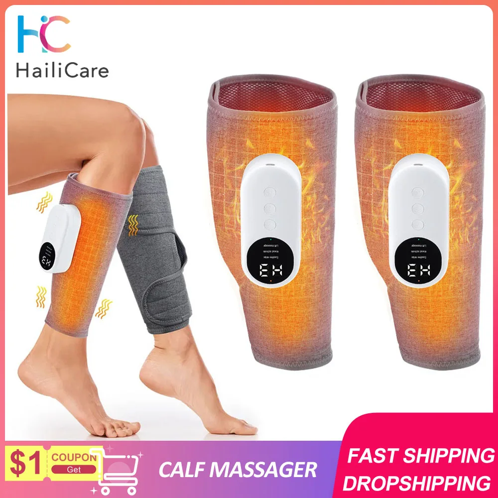 

Air Pressure Calf Massager Presotherapy Machine 3 Mode Foot Leg Muscle Relaxation Promote Blood Circulation Relieve Pain