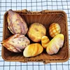 1PC Outdoor Picnic Storage Container With Handle Lightweight Imitation Rattan Storage Basket Garden Hand-woven Picking Baskets 4