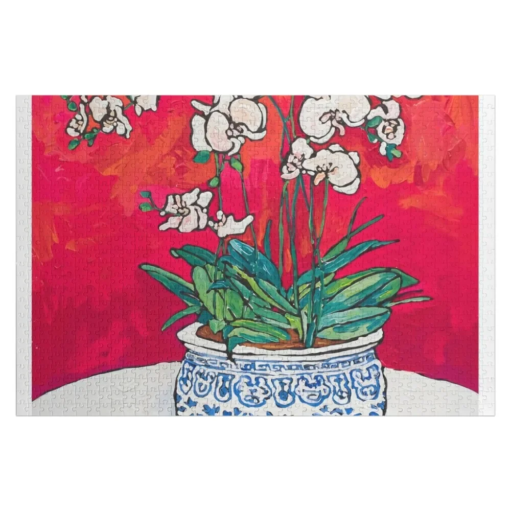 

orchid flowers Jigsaw Puzzle Personalised Toys Custom Child Gift Personalize Puzzle